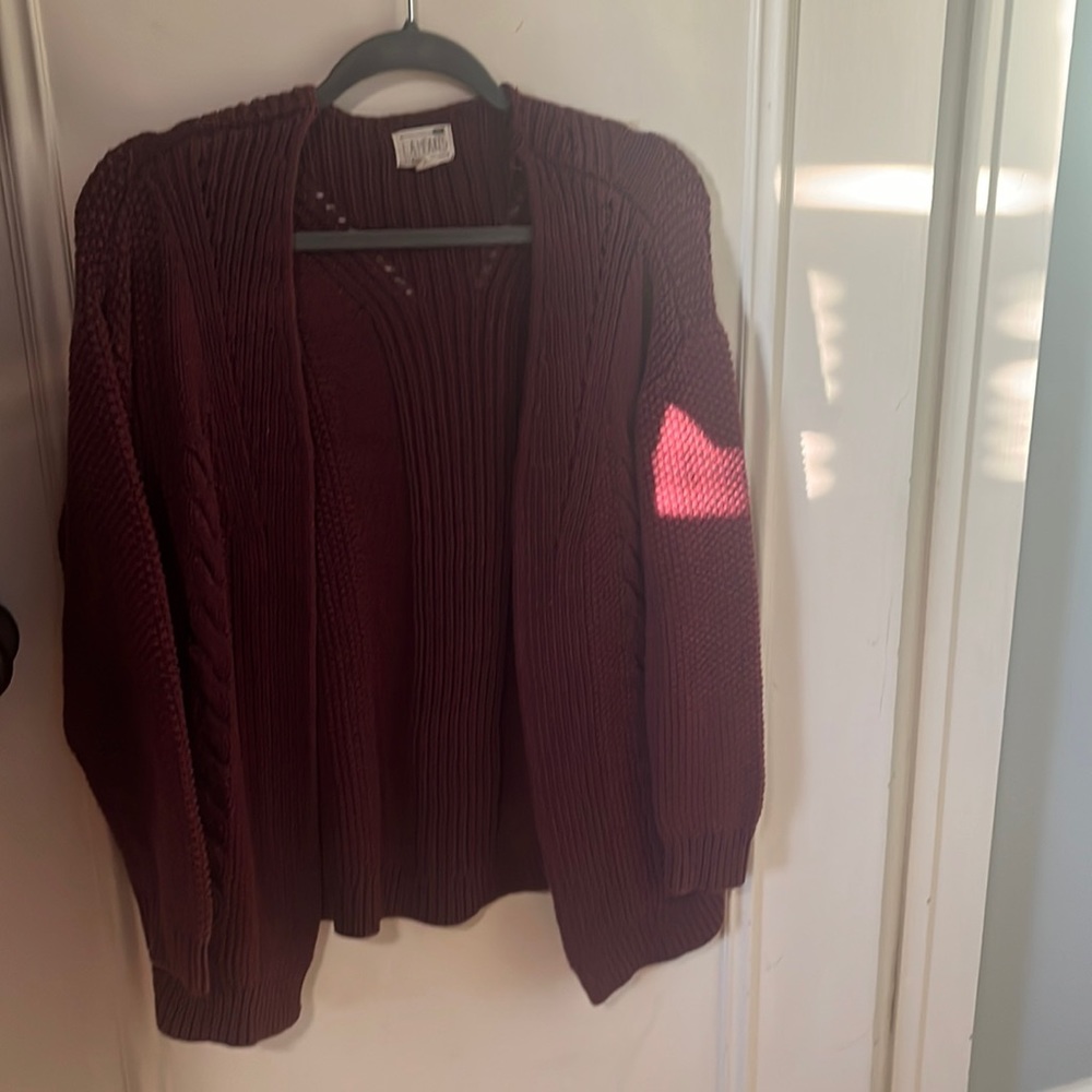 Knit cardigan